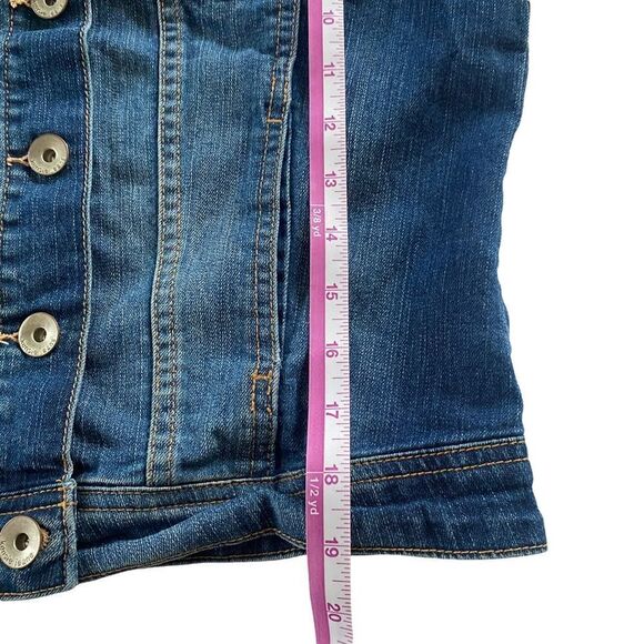 Kensie Classic Jean Jacket Sz XS - Picture 5 of 7